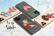 Valentine Icons PNG Glitter Clipart, a Seasonal Illustration by KaramfilaS (Thumbnail 2 of 8)
