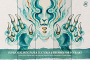 Watercolor & Ink Procreate Brushes, a Brush Add-On by BrushArchive (Thumbnail 13 of 16)