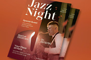 Jazz Night Flyer, a Flyer Template by graphicook (Thumbnail 2 of 3)