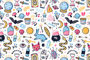 Magic seamless patterns, a Pattern Graphic by Good Studio (Thumbnail 5 of 8)