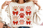 Coquette Dog Paw PNG, an Illustration by Daily.Designs (Thumbnail 4 of 5)