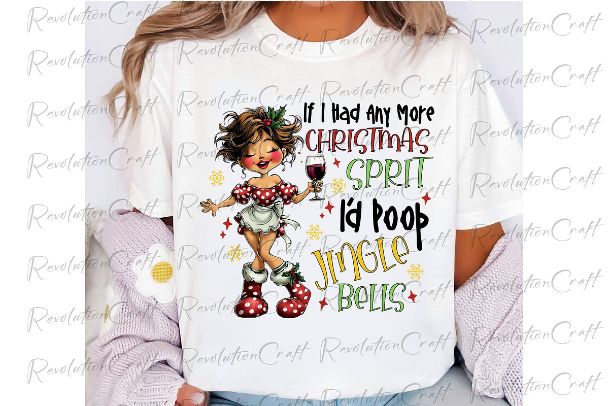 Funny Christmas Spirit Png,Christmas, an Illustration by OK Design (Photo 3 of 4)
