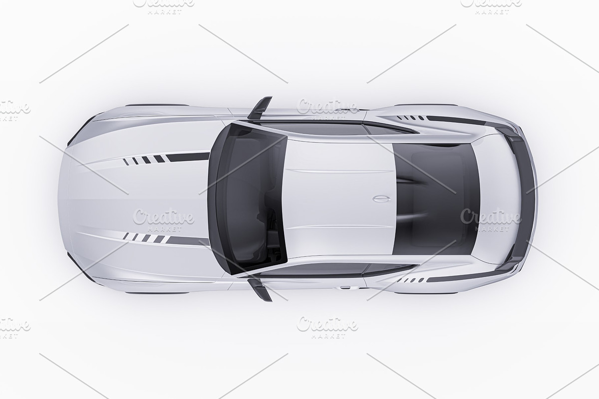 2026 Muscle Performance Coupe Set, an Advertising Mockup by Halal Graphic Studio (Photo 12 of 12)