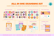 Bold Branding Starter Kit Templates, a Branding & Logo Template by Hell Yeah Designs (Thumbnail 5 of 18)