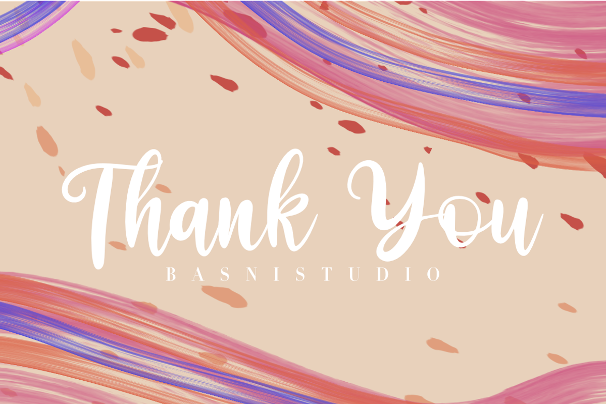 Millaysia Stylish Handwritten, a Script Font by Basnistudio (Photo 6 of 6)