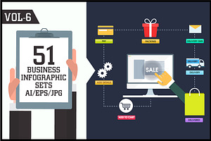 Business Infographic Sets Vol - 6