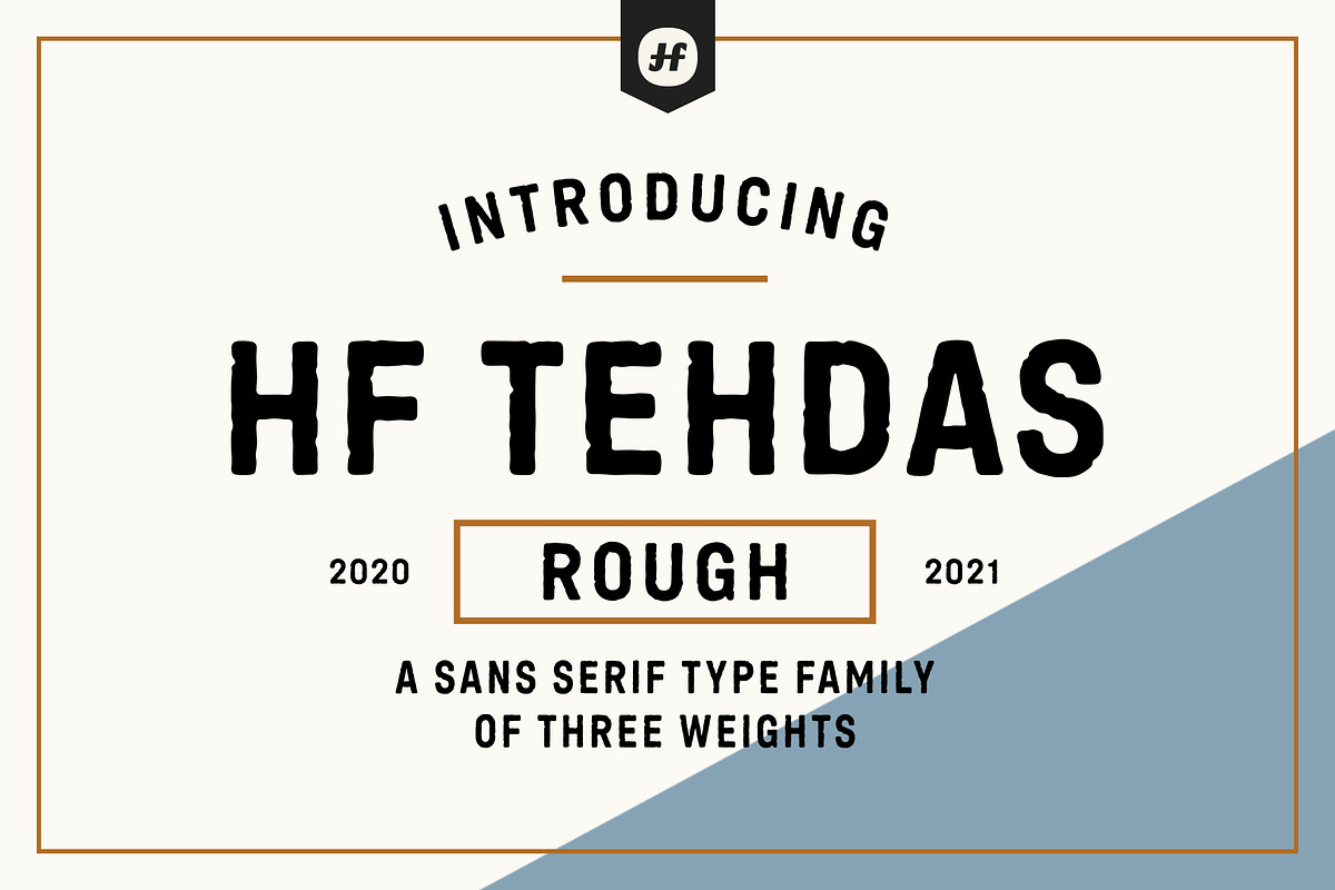 HF Tehdas Rough, a Font by Handy_Fonts (Photo 1 of 7)