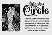 Cahyper Decorative Typeface, a Blackletter Font by TypeClassHeroes (Thumbnail 2 of 10)