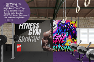 FITNESS GYM Mockup 04