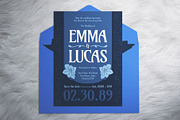 Illustrative Wedding Invitation, an Invitation Template by The Good Store (Thumbnail 2 of 4)