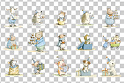 Birthday Animals PNG Clipart, an Animal Illustration by Nicolle's Colorful Art (Thumbnail 3 of 4)