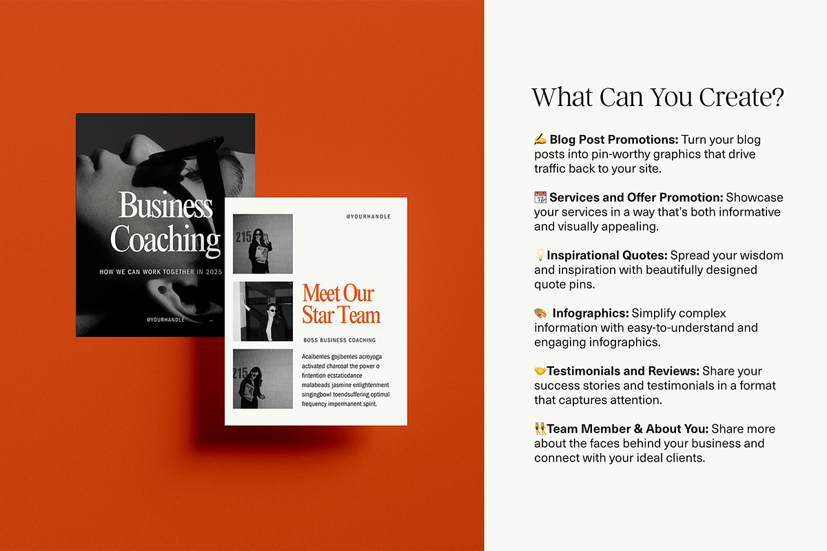 50 Canva Social Media Templates, a Social Media Template by Glo Design Studio (Photo 6 of 10)