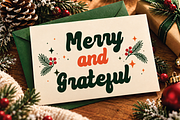 Christmas Font - Beloved Holiday, a Script Font by Mozatype (Thumbnail 7 of 9)