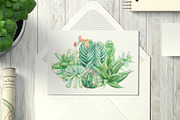 Watercolor Green plants, a Decorative Illustration by Hanna Hryharenka (Thumbnail 9 of 11)