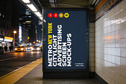New York Metro Ad Screen Mock-Up 4, an Advertising Mockup by Graphic Shelter (Thumbnail 4 of 7)