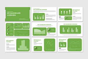 KPI Dashboard Overview - PowerPoint