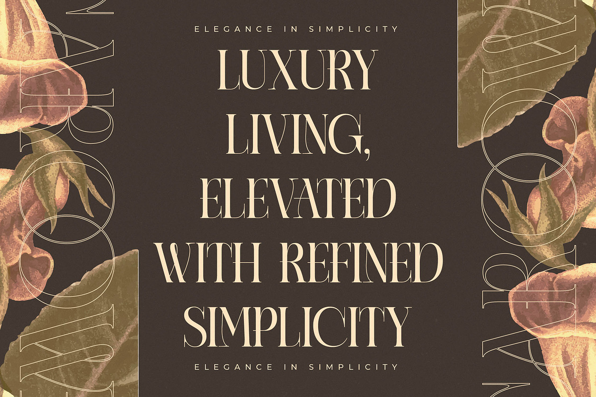 Caroowa Modern Serif Display, a Serif Font by timelesstype.co (Photo 6 of 20)
