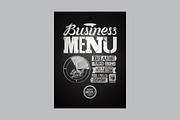 Business Lunch Menu vector designs., a Food Illustration by PoPaShop (Thumbnail 6 of 10)