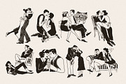 On a Date, a Person Illustration by Twisted Tail (Thumbnail 5 of 7)
