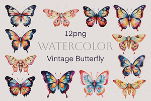 Butterfly Sublimation Clipart