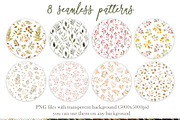 Autumn leaves watercolor collection, a Seasonal Illustration by alenaganzhela (Thumbnail 8 of 11)