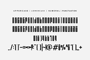 Gomedievar - Tall Font, a Sans Serif Font by QR Design Studio (Thumbnail 8 of 9)