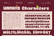 Vankis Font Family, a Sans Serif Font by zeenesia (Thumbnail 18 of 21)