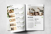 Natural Cosmetics Product Catalog, a Brochure Template by Grkic Creative (Thumbnail 6 of 13)