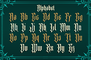 Menotius Modern Blackletters, a Blackletter Font by dansdesign (Thumbnail 5 of 11)
