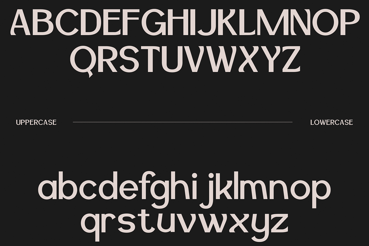 Hertloom Typeface, a Sans Serif Font by CuratedType Studio (Photo 4 of 10)