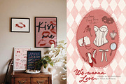 Valentines Day vintage Cupid Love, an Object Graphic by Yuliya Derbisheva (Thumbnail 4 of 17)