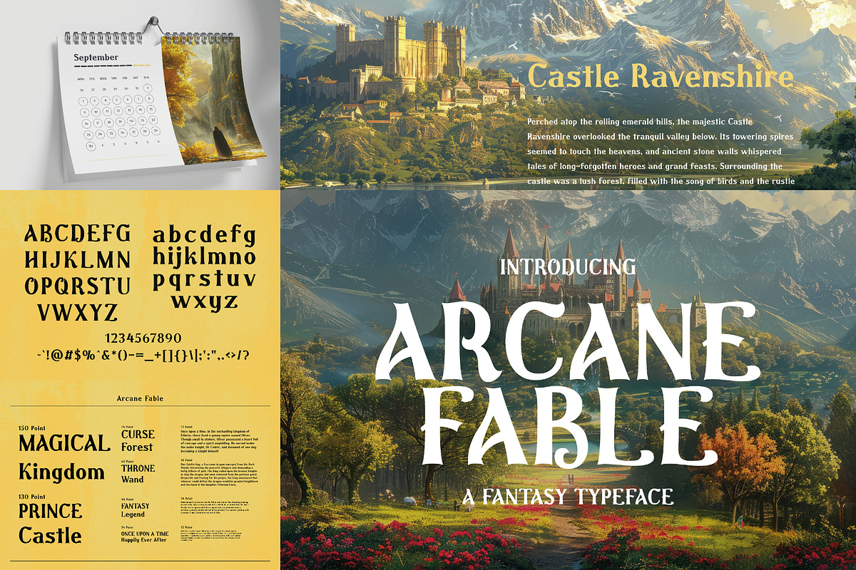 Old English Font Bundle - 25 Fonts!, a Blackletter Font by HipFonts (Photo 6 of 11)