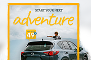 Car Adventure 4x4 Social Media Post, a Social Media Template by zokamaric (Thumbnail 10 of 10)