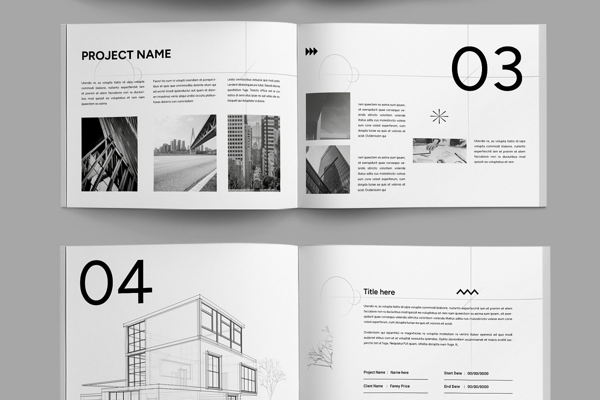 Black Architecture Portfolio preview 5