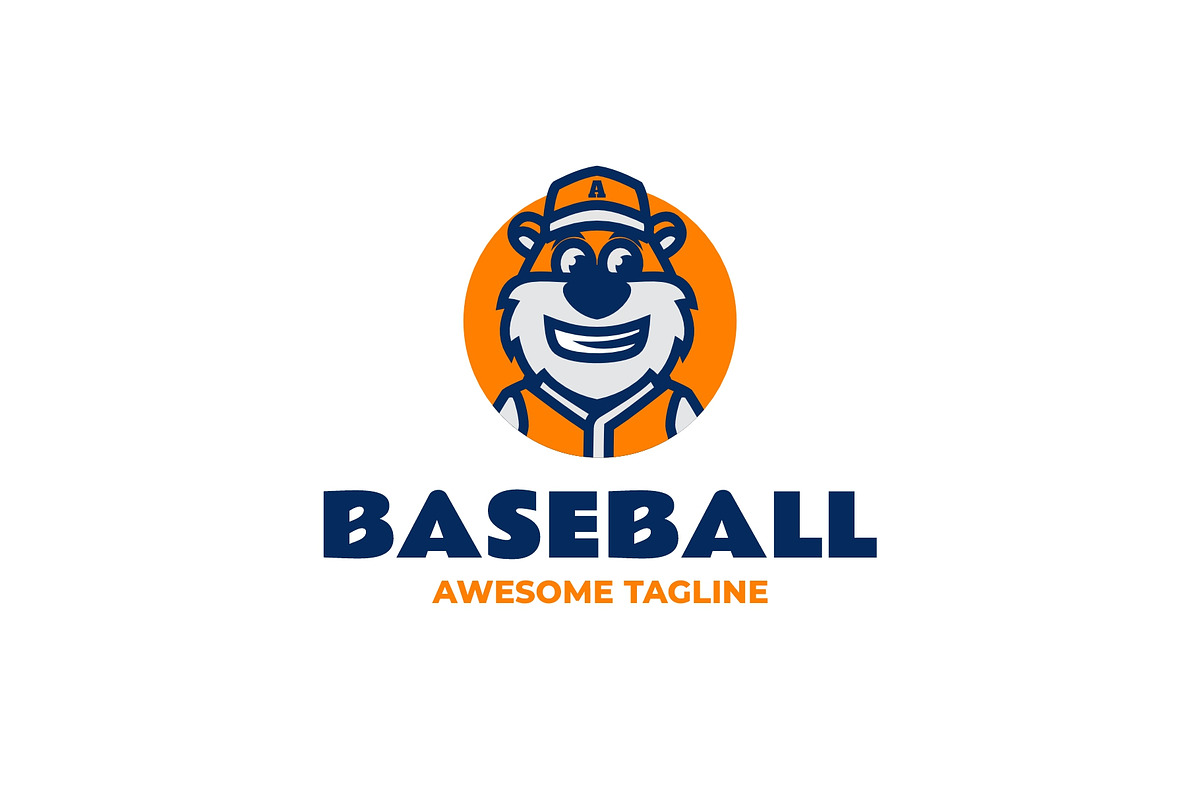 Baseball Simple Mascot Logo, a Branding & Logo Template by Artnivora.Std