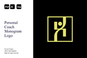 Personal Coach Monogram Logo, a Branding & Logo Template by Luxury Logos (Thumbnail 1 of 4)