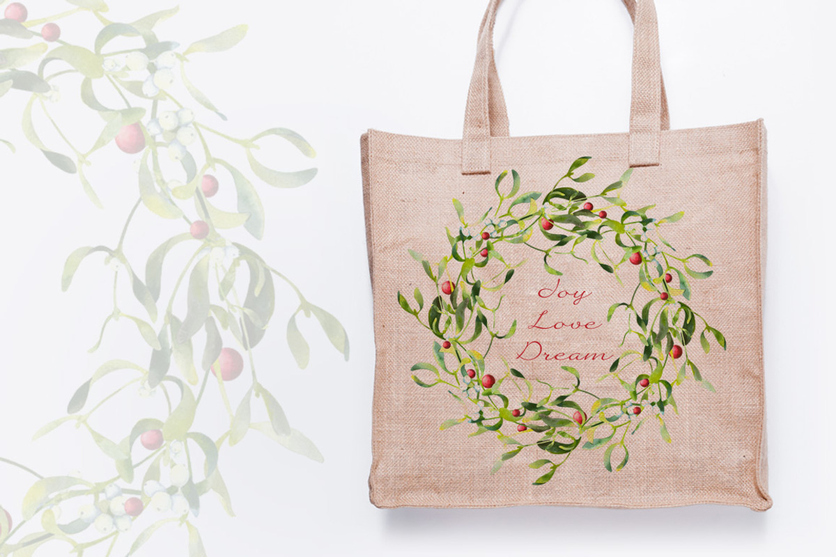 Mistletoe - watercolor illustrations, a Decorative Illustration by Color and Decor (Photo 6 of 6)