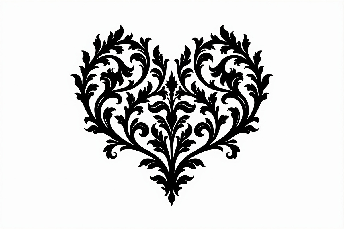 Vintage Heart Vector Design, an Illustration by Creativeshirt (Photo 13 of 21)