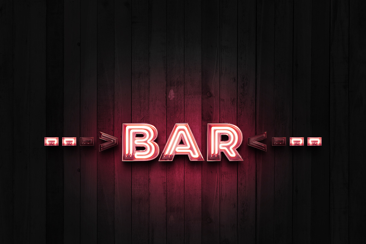 3D Neon PSD Letters -Classic version, an Object Graphic by GK Creative (Photo 7 of 13)