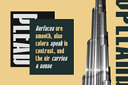 CS Copeland – Condensed Font, a Sans Serif Font by Craft Supply Co. (Thumbnail 6 of 8)