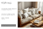 Throw Pillows with Smart Objects, a Product Mockup by mock-ups (Thumbnail 3 of 16)