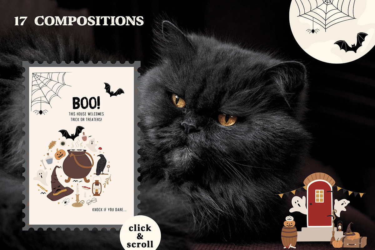 Halloween collection, a Seasonal Illustration by Alisovna (Photo 2 of 10)