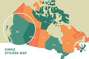Canada Vector Map, a Graphic by Ben Buysse (Thumbnail 2 of 4)