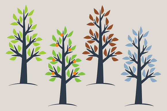 4 Season Trees
