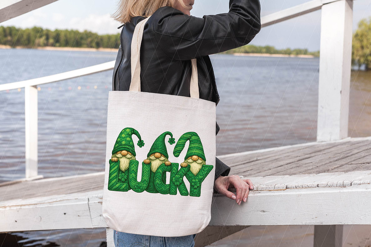 St Patrick's Day Gnome Sublimation P, an Illustration by DreamPrint404 (Photo 5 of 7)