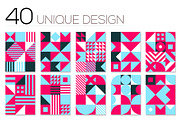 40 Geometric Cover for Print Design, a Brochure Template by binangkit (Thumbnail 3 of 12)