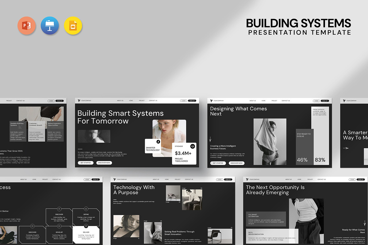 Building Smart Systems Presentation, a Presentation Template by evgenystudio (Photo 1 of 5)