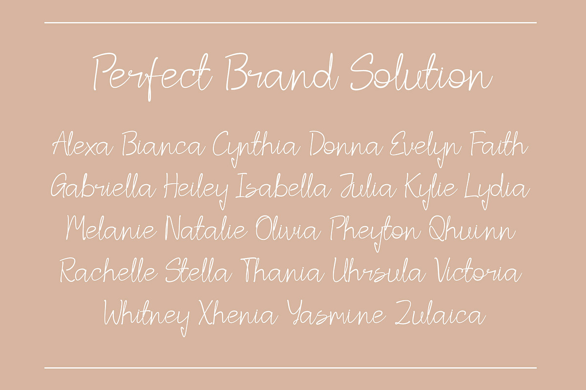Deprona - Modern Script Font, a Script Font by Bilahstudio (Photo 10 of 11)
