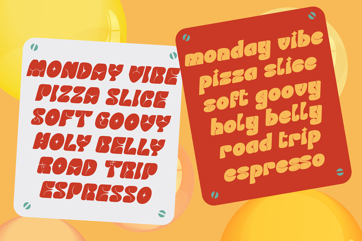 Viscous Heavy Display Font, a Font by madeDeduk (Photo 3 of 8)