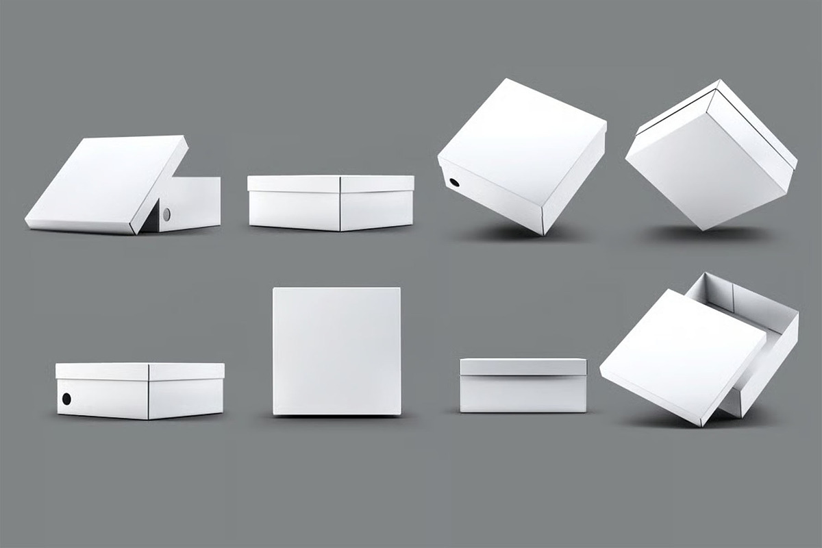Shoe Boxes Mock-Up Bundle, a Packaging Mockup by DesignRushMarket (Photo 3 of 14)